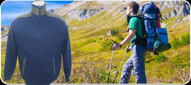 Cotton French Rib Shirt & Polost